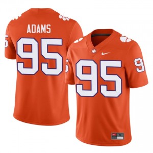 Authentic Amare Adams #95 Clemson Tigers Orange College Jerseys|Jersey | Premium Embroidery Men's Football Gear 72156896