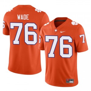 #76 Mason Wade Clemson Jerseys|Jersey | Men's High School Football Orange Gameday Essential 38350503