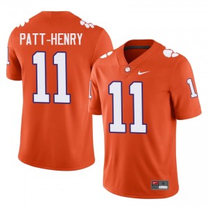 Authentic Olsen Patt-Henry #11 Clemson Tigers Orange College Jerseys|Jersey | Premium Embroidery Men's Football Gear 24199198
