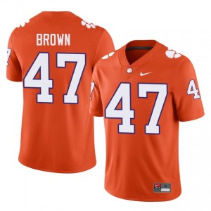 Sammy Brown #47 Clemson Football Men's Player Jerseys|Jersey | The Ultimate Tiger Orange 37483368