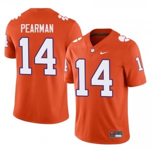Trent Pearman #14 Clemson Football Men's Player Jerseys|Jersey | The Ultimate Tiger Orange 69748931