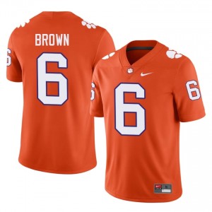 #6 Tyler Brown Clemson Jerseys|Jersey | Men's High School Football Orange Gameday Essential 17139720