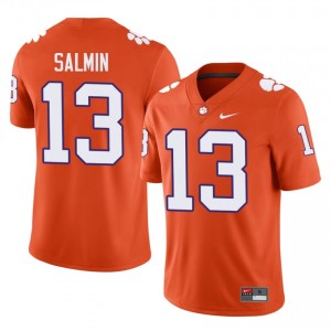 Authentic Connor Salmin #13 CFP Champs Orange College Jerseys|Jersey | Premium Embroidery Men's Football Gear 14338825