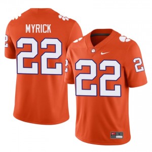 Corey Myrick #22 Clemson Football Men's Player Jerseys|Jersey | The Ultimate Tiger Orange 30632811