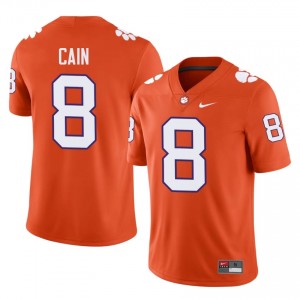 #8 Deon Cain Clemson Tigers Jerseys|Jersey | Men's High School Football Orange Gameday Essential 49291555
