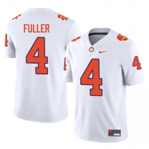 #4 Steve Fuller Clemson Jerseys|Jersey | Men's High School Football White Gameday Essential 75460354
