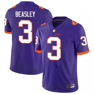 Vic Beasley #3 Clemson Football Men's Player Jerseys|Jersey | The Ultimate Tiger Purple 58470982