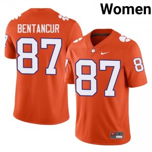CFP Champs Christian Bentancur #87 University Jerseys|Jersey | Elite Stitched Women's Football Orange 94234256