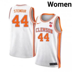 #44 Trent Steinour CFP Champs Team Jersey | Women's High School Basketball White Gameday Essential 45889980