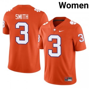Tristan Smith #3 Clemson Football Women's Player Jerseys|Jersey | The Ultimate Tiger Orange 42639689