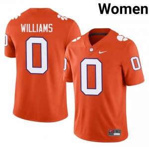 Antonio Williams #0 Clemson Football Women's Player Jerseys|Jersey | The Ultimate Tiger Orange 40049785
