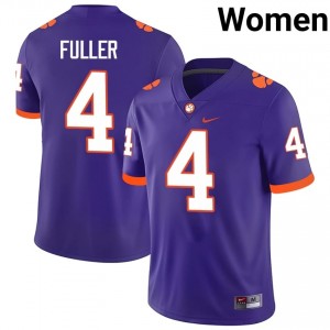 Steve Fuller #4 Clemson Football Women's Player Jerseys|Jersey | The Ultimate Tiger Purple 55911312