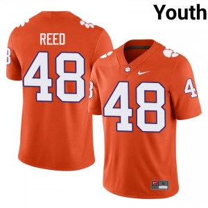Charlie Reed #48 Clemson Football Youth Player Jerseys|Jersey | The Ultimate Tiger Orange 68792974