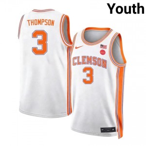 #3 Chase Thompson CFP Champs Team Jersey | Youth High School Basketball White Gameday Essential 18797387