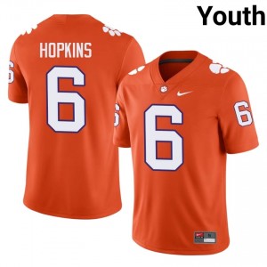 DeAndre Hopkins #6 Clemson Football Youth Player Jerseys|Jersey | The Ultimate Tiger Orange 70945133
