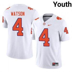 #4 Deshaun Watson CFP Champs Jerseys|Jersey | Youth High School Football White Gameday Essential 67507193