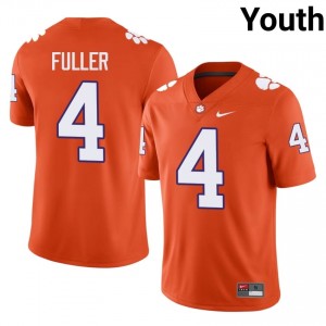 #4 Steve Fuller CFP Champs Jerseys|Jersey | Youth High School Football Orange Gameday Essential 30635529