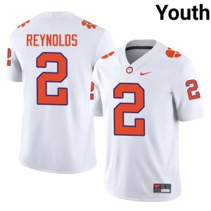 CFP Champs Tait Reynolds #2 University Jerseys|Jersey | Elite Stitched Youth Football White 35544245