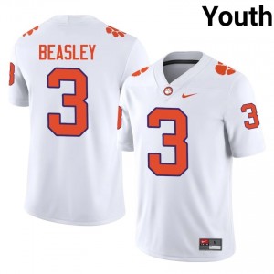 Vic Beasley #3 Clemson Football Youth Player Jerseys|Jersey | The Ultimate Tiger White 36037985