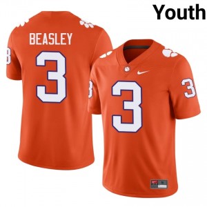 Youth Vic Beasley Clemson Tigers #3 Football NCAA Jerseys|Jersey| Full Stitched Orange Edition 57656933