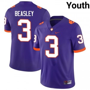 #3 Vic Beasley CFP Champs Jerseys|Jersey | Youth High School Football Purple Gameday Essential 87946718